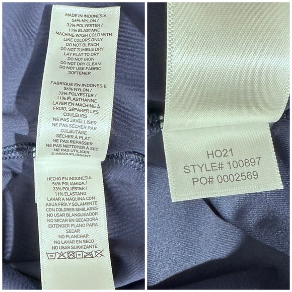 Rhône Reign Long Sleeve Top in Blue Camo NWT [P15] - Picture 9 of 9